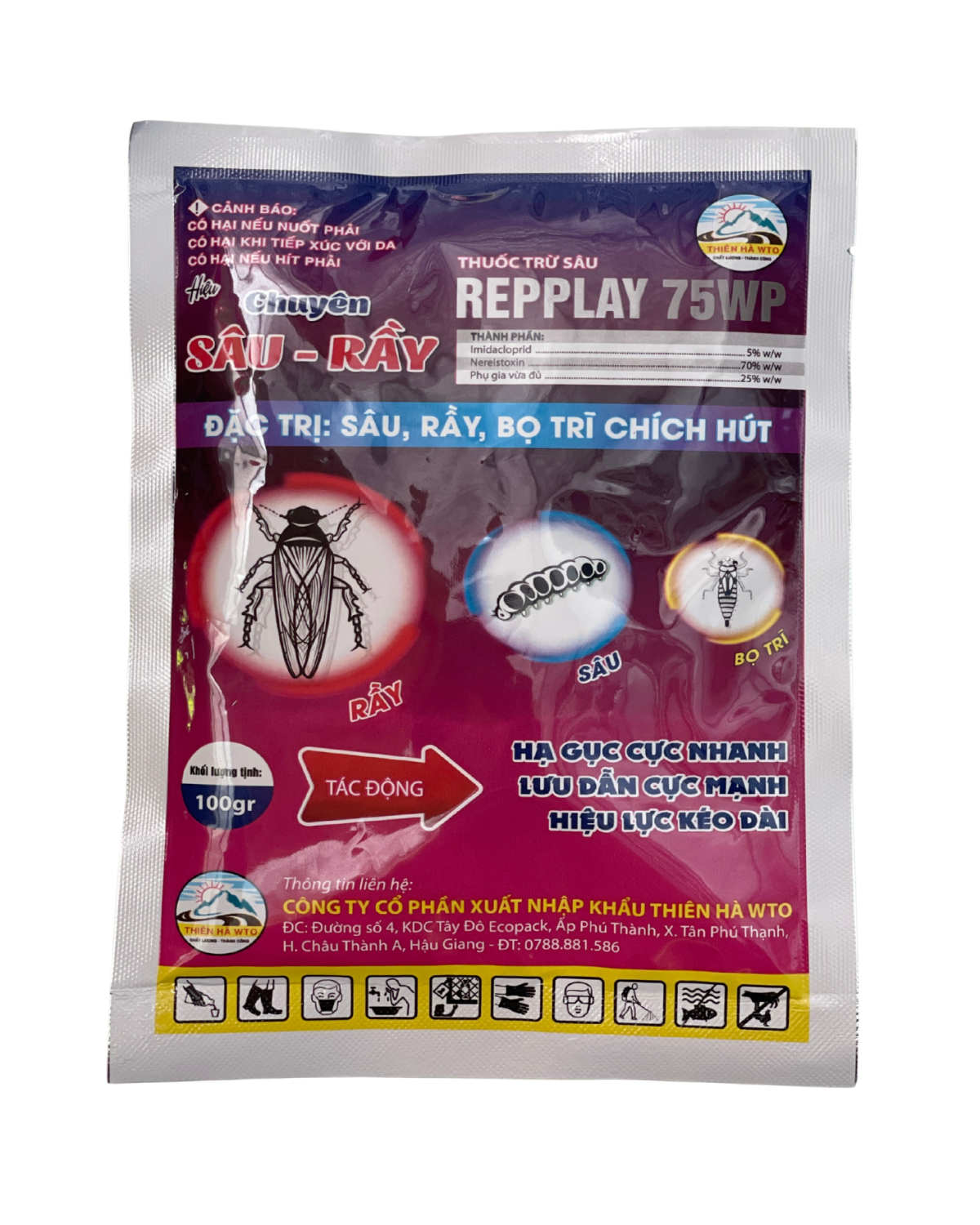 REPPLAY 75WP - SÂU RẦY 